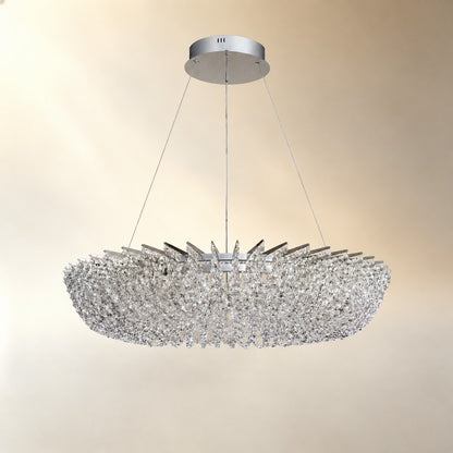 Marin Round Crystal Chandelier