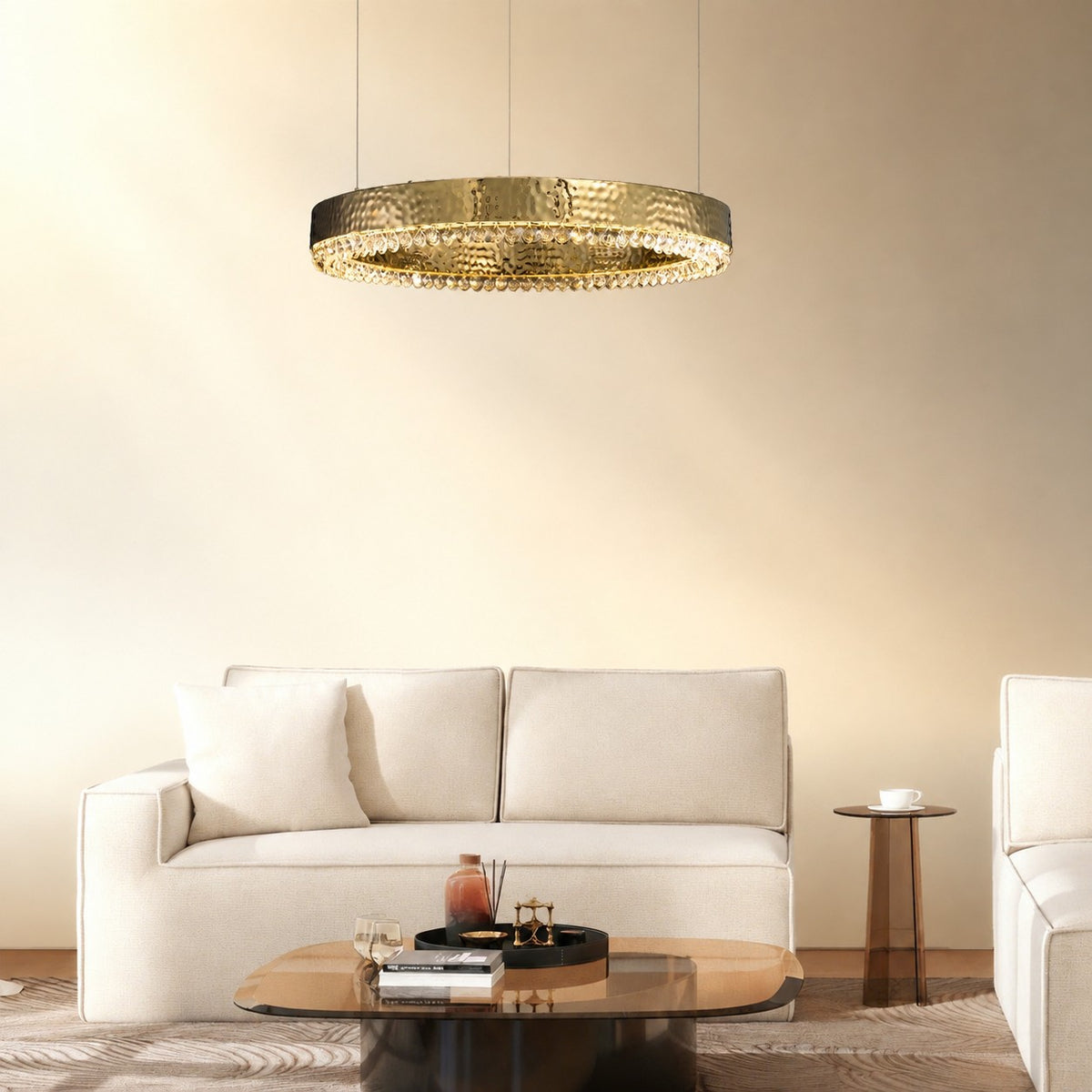 Marior Crystal Modern Pendant Light