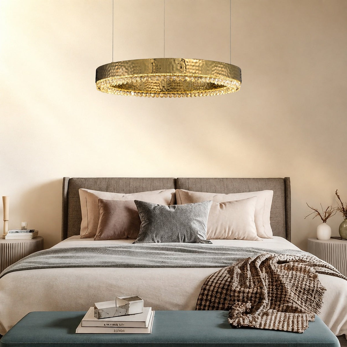 Marior Crystal Modern Pendant Light