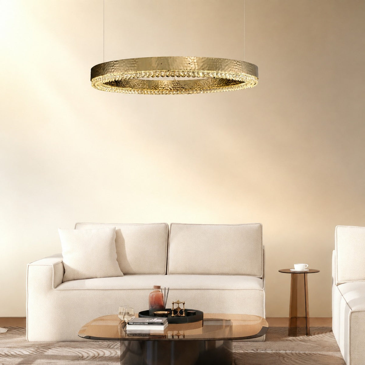 Marior Crystal Modern Pendant Light