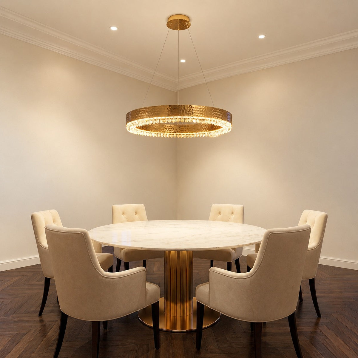 Marior Crystal Modern Pendant Light