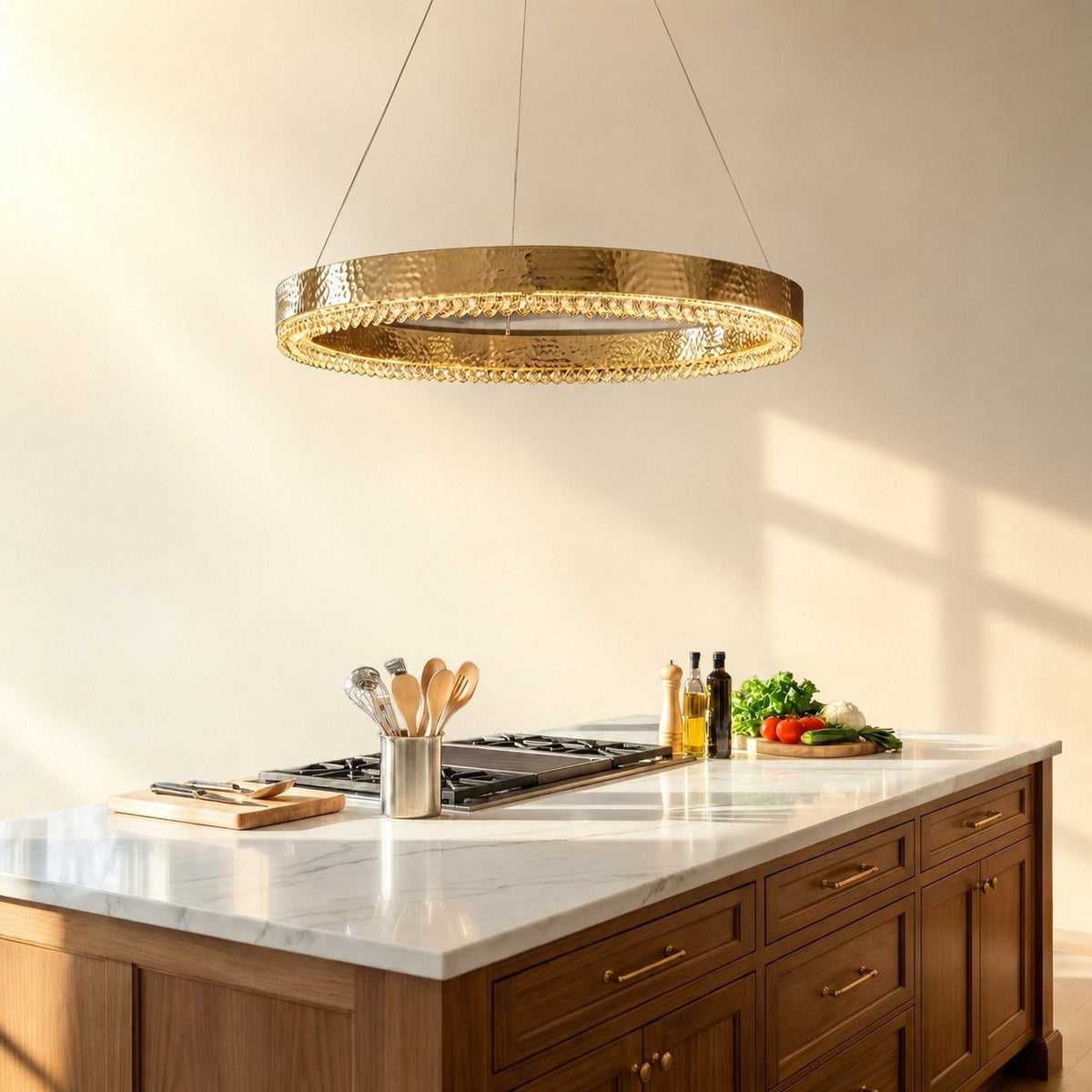 Marior Crystal Modern Pendant Light