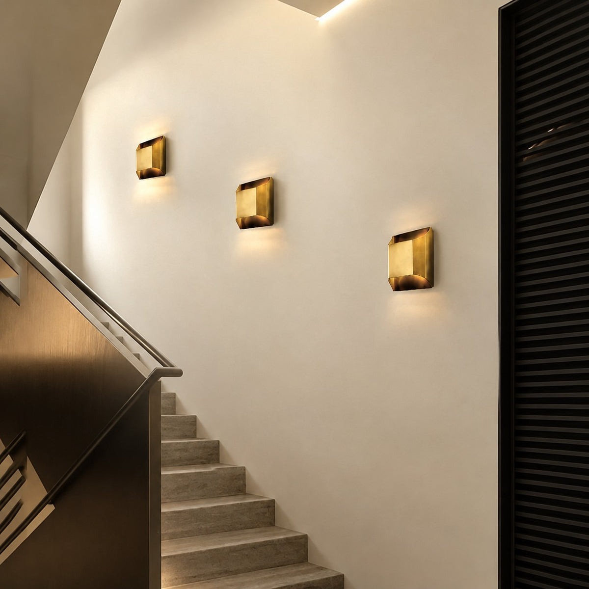 Mechanic Brass Wall Sconce