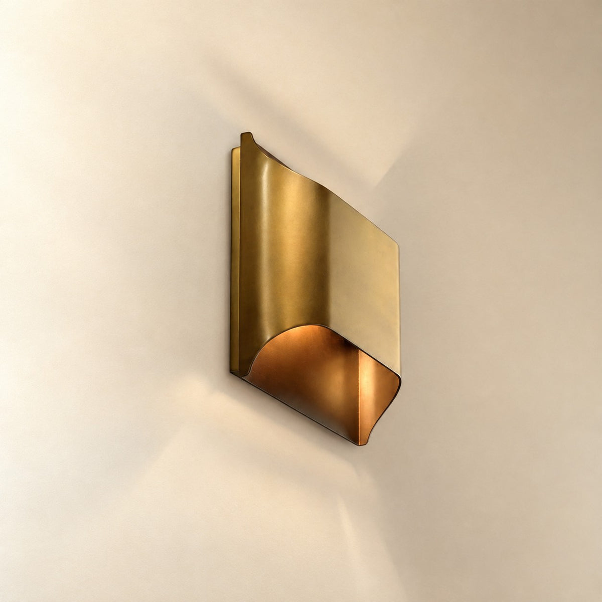 Mechanic Brass Wall Sconce