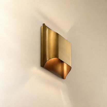 Mechanic Brass Wall Sconce