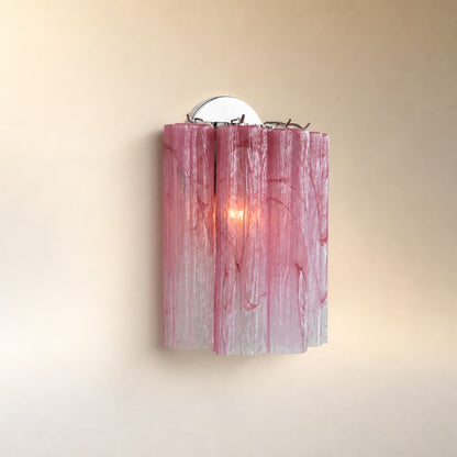 Mirelle Murano Fluted Glass Wall Sconce