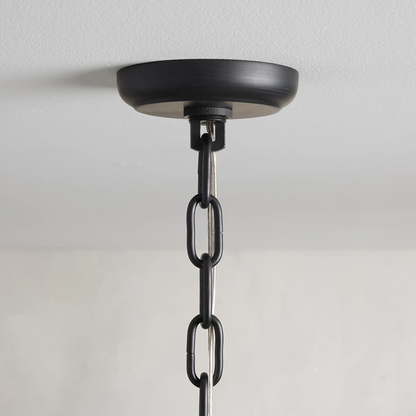 Modern Amaya Round Crystal Chandelier in Brass and Bronze Finishes