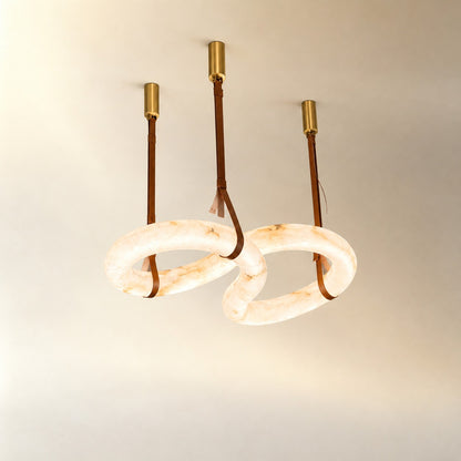 Modern Circular LED Pendant Chandelier