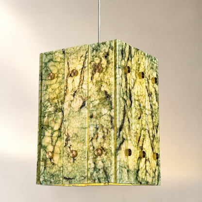 Modern Faceted Luxury stone Pendant Light