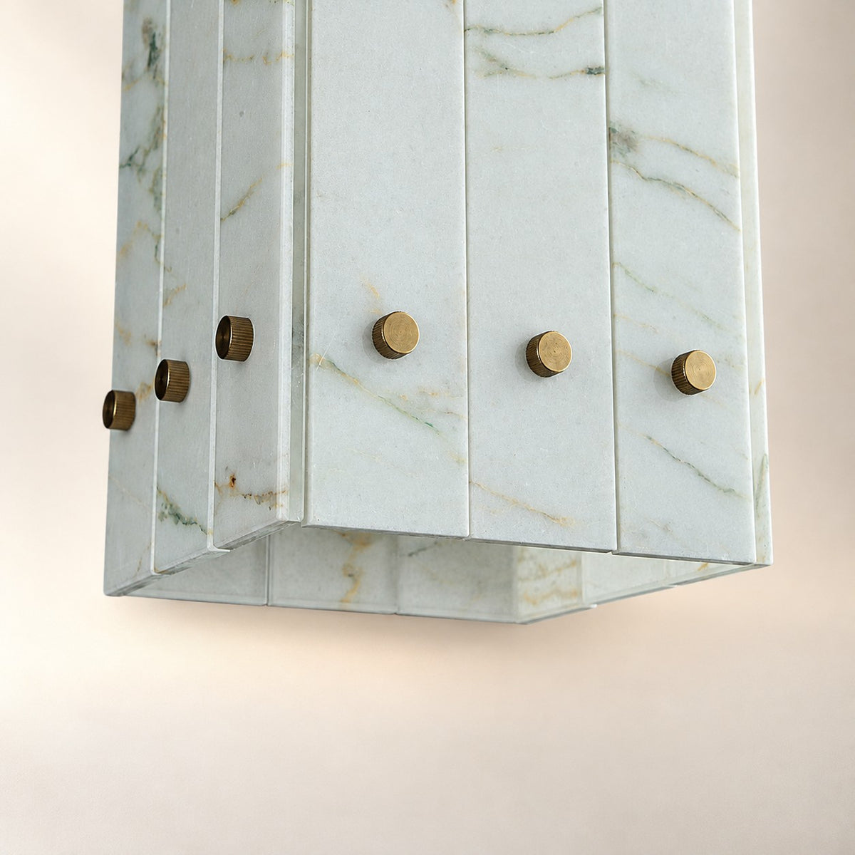 Modern Faceted Luxury stone Pendant Light