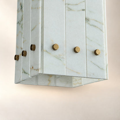 Modern Faceted Luxury stone Pendant Light