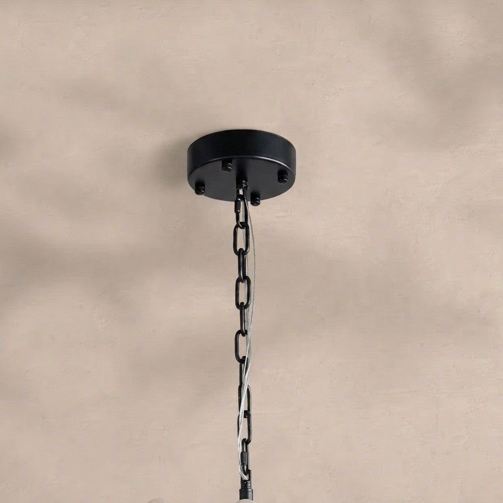 Modern Marble Round Chandelier