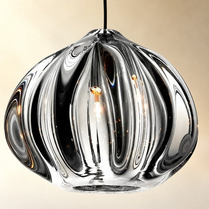 Modern Nordic Style Hand Blown Glass Pendant Crystal Chandelier For Dining Room/Living Room/Stairwell