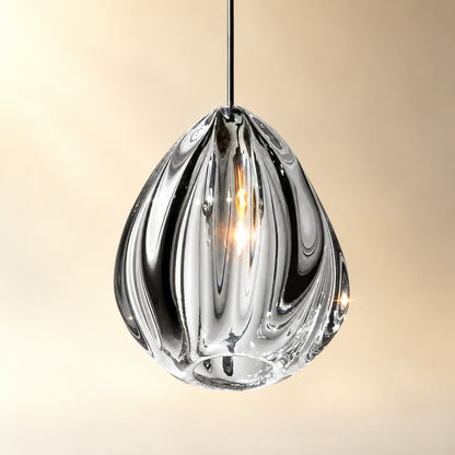 Modern Nordic Style Hand Blown Glass Pendant Crystal Chandelier For Dining Room/Living Room/Stairwell