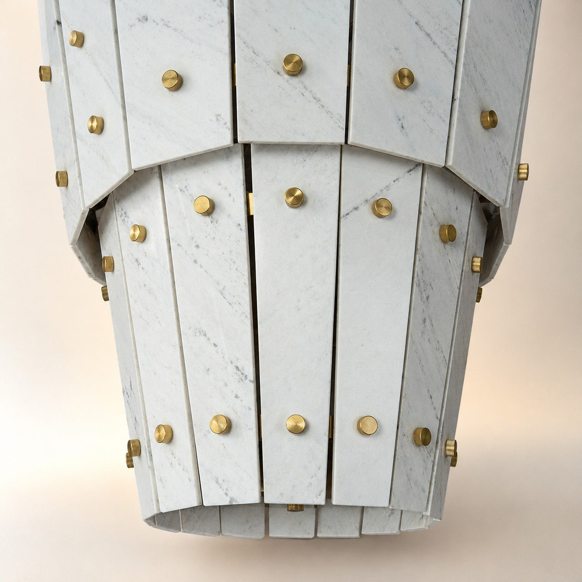 Modern Tapered Luxury stone Chandelier