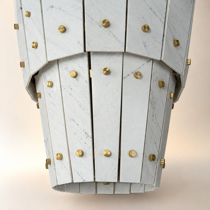 Modern Tapered Luxury stone Chandelier