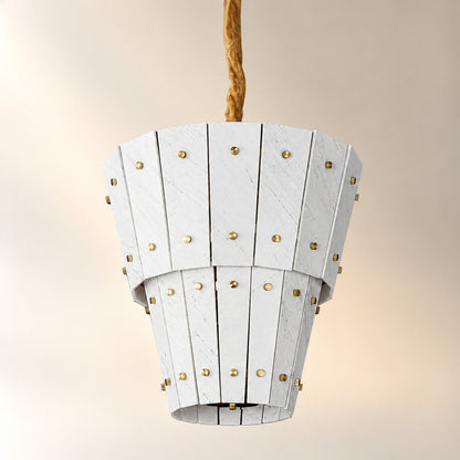 Modern Tapered Luxury stone Chandelier