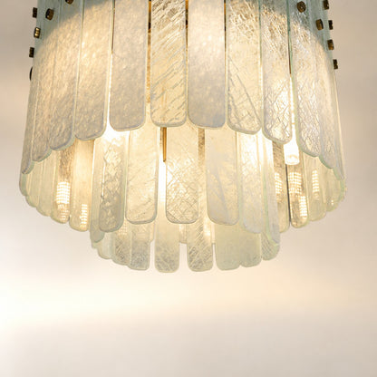 Modern White Crystal Luxury stone Chandelier