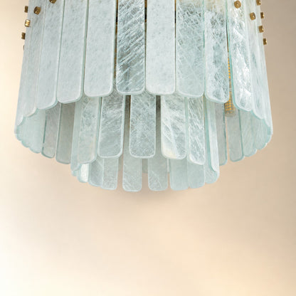 Modern White Crystal Luxury stone Chandelier