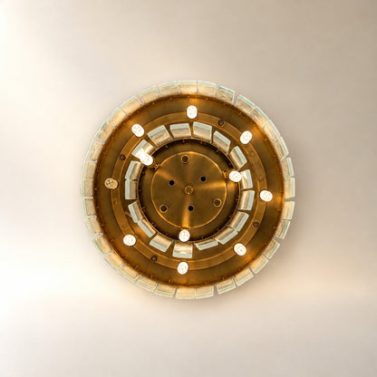Modern White Crystal Luxury stone Chandelier
