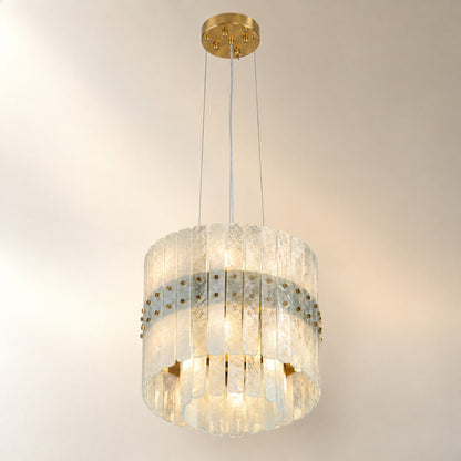 Modern White Crystal Luxury stone Chandelier
