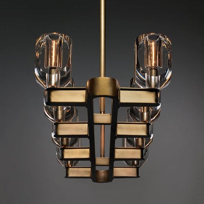 Canson Linear Modern 8 lights Dining Room Chandelier