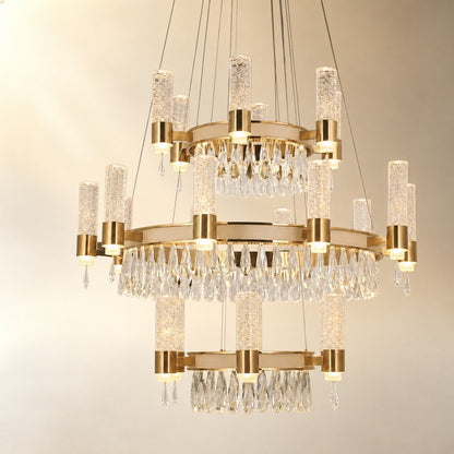 Nido Crystal Trio Chandelier