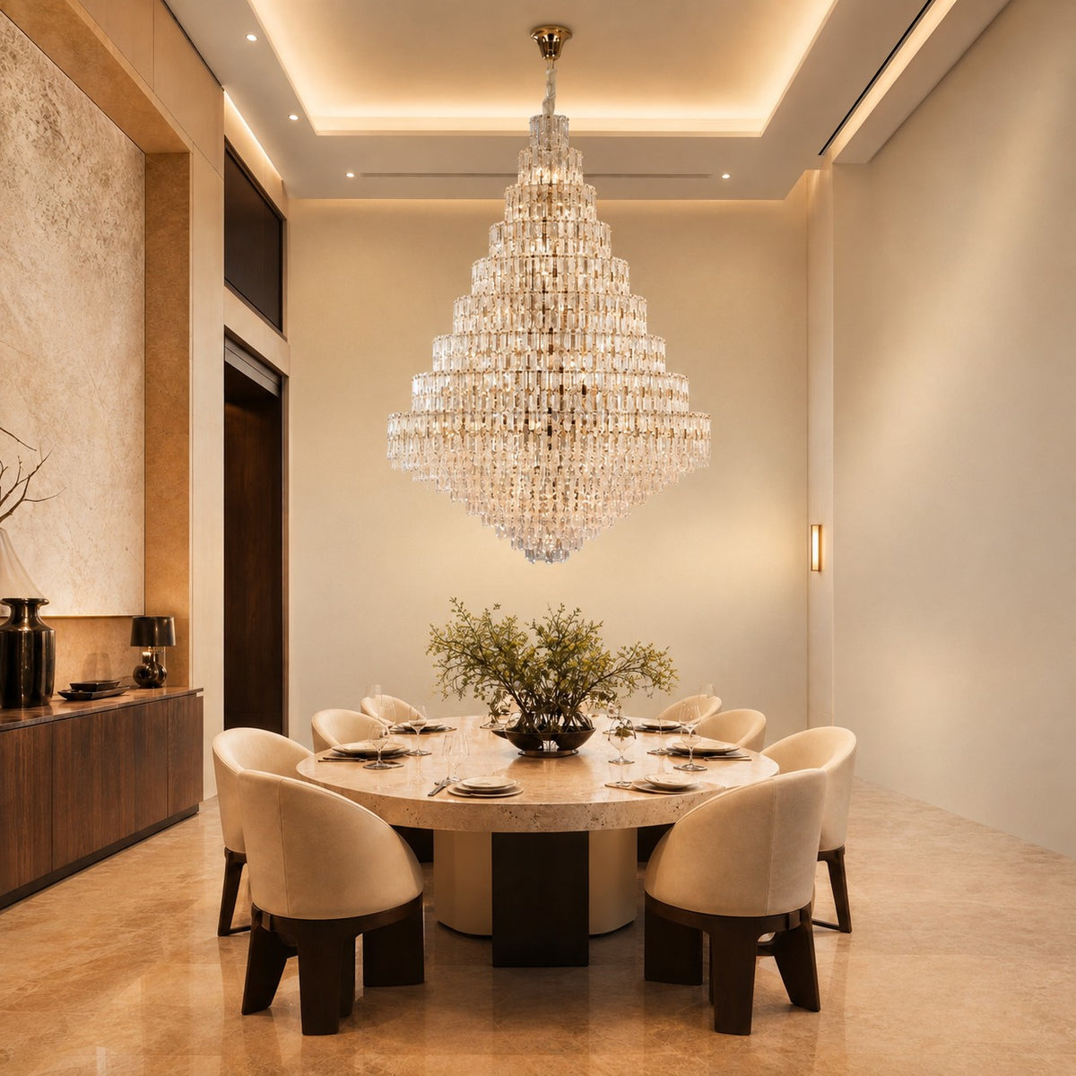 Notturno Crystal Chandelier