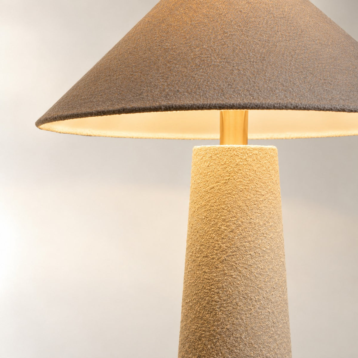Ombra Boucle Floor Lamp