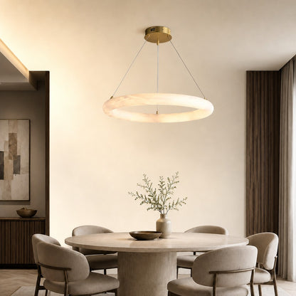 Orbisara Spanish Alabaster Pendant