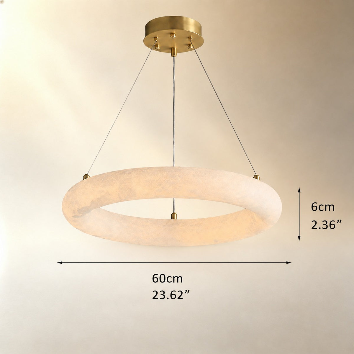 Orbisara Spanish Alabaster Pendant