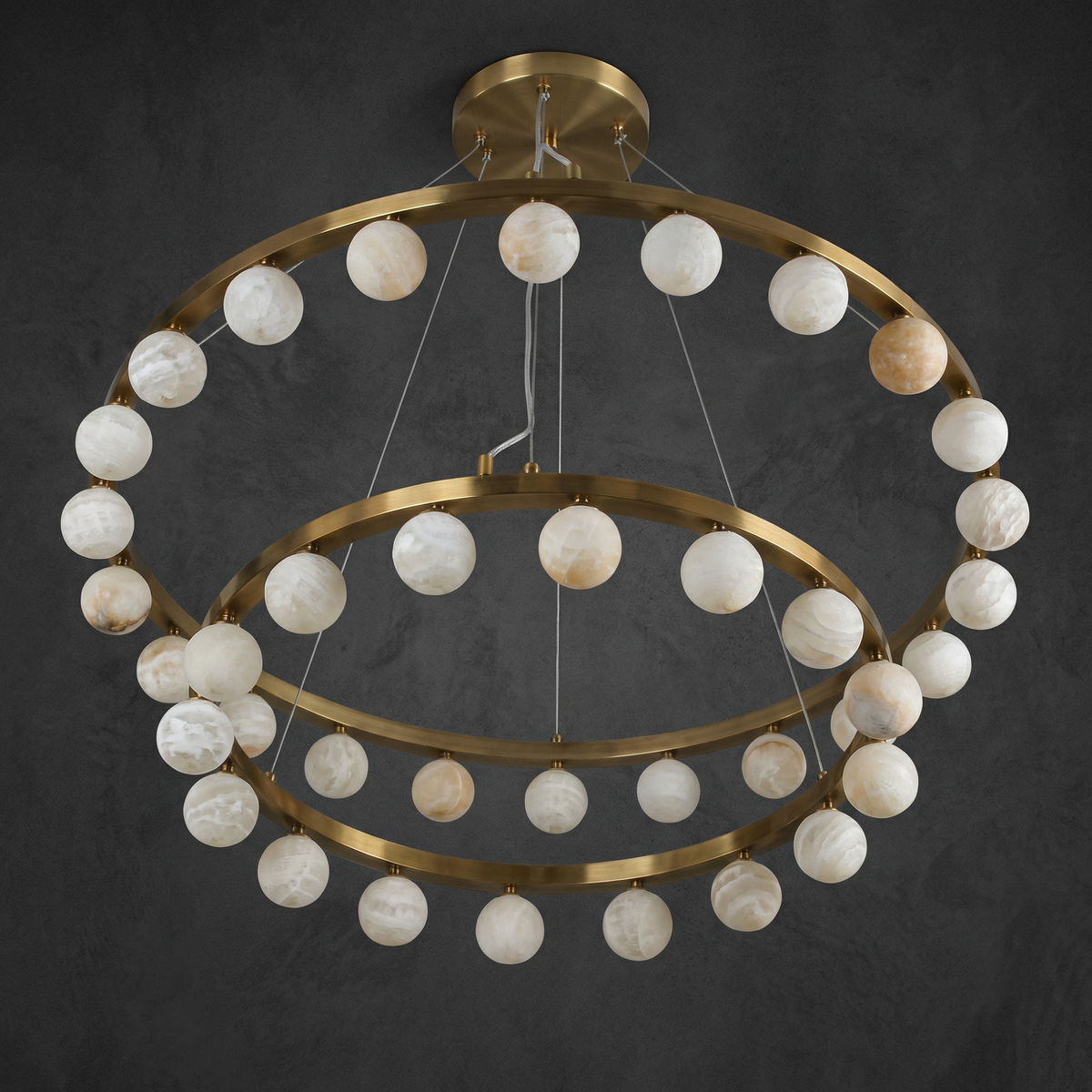 Dovia Modern Round Ring Chandelier