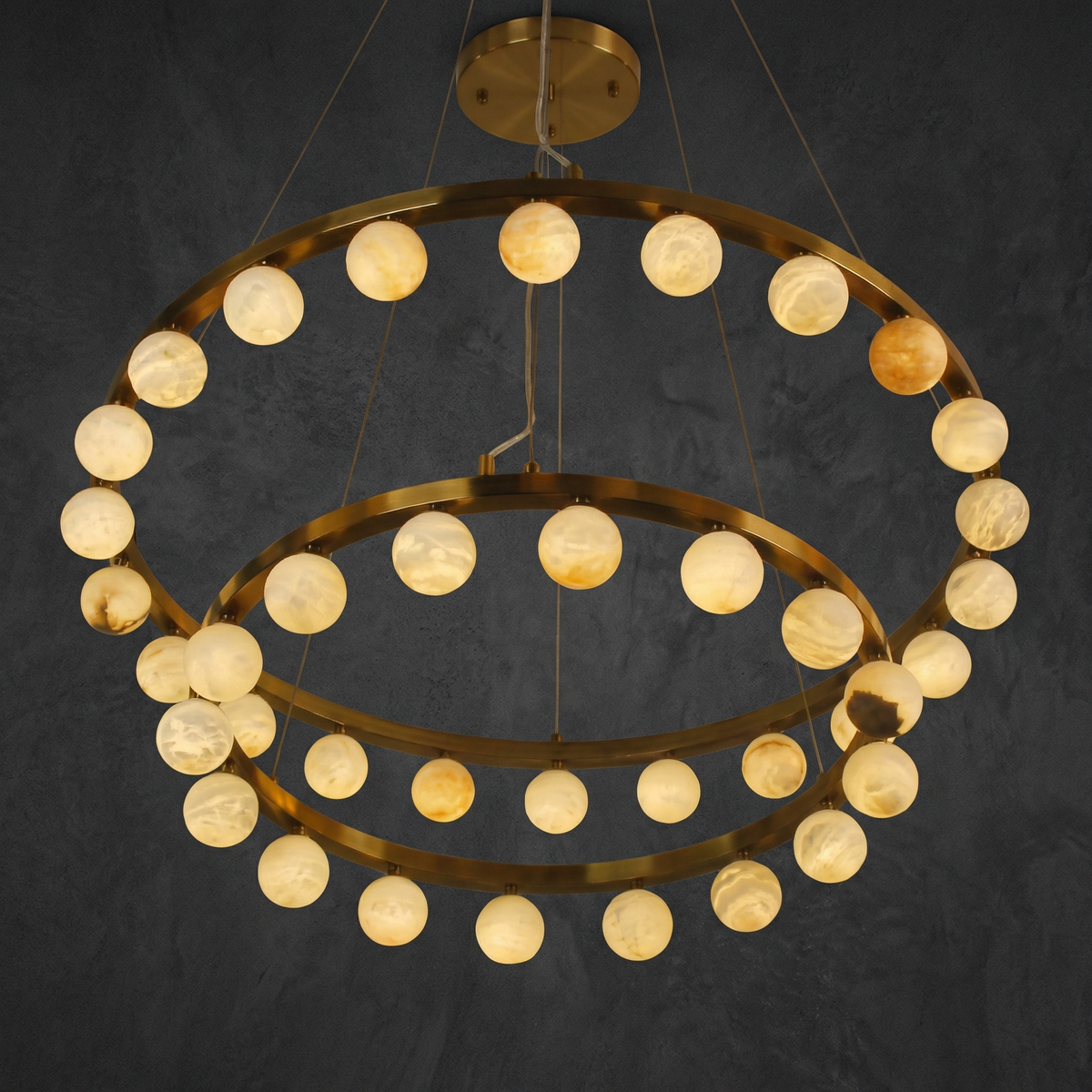 Dovia Modern Round Ring Chandelier