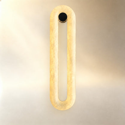 Orelis Spanish Alabaster Wall Sconce