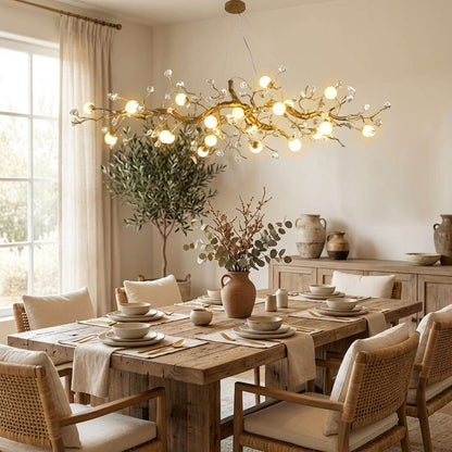 Orgi Statement Linear Branch Chandelier