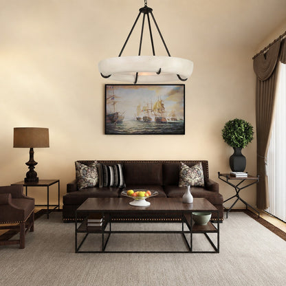 Orion Alabaster Chandelier