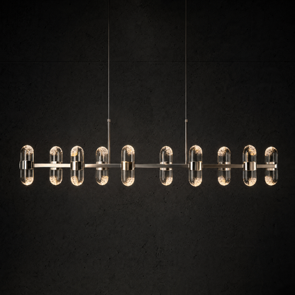 Pearl Net Modern Linear Dining Pendant Light