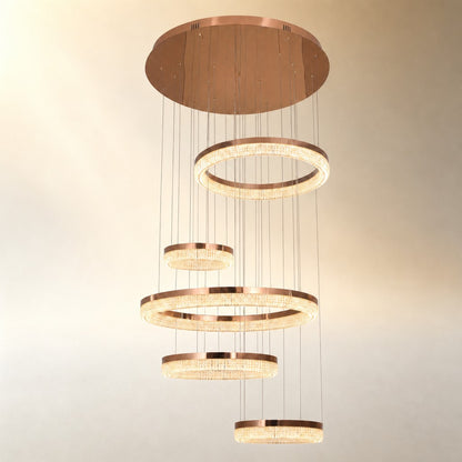 Penombra Ring Cascade Chandelier