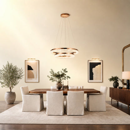Penombra Ring Duo Chandelier