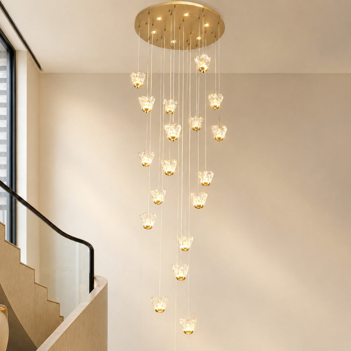 Petalia Modern Cluster Pendant Light 31.5" D