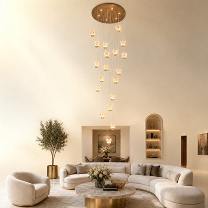 Petalia Modern Cluster Pendant Light 31.5" D
