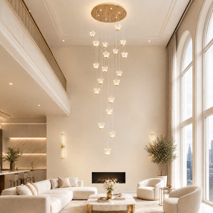 Petalia Modern Cluster Pendant Light 31.5" D