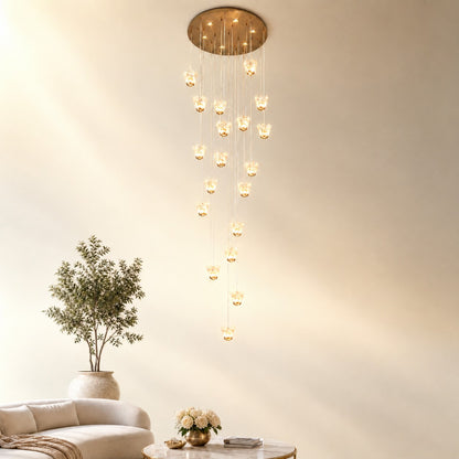Petalia Modern Cluster Pendant Light 31.5" D