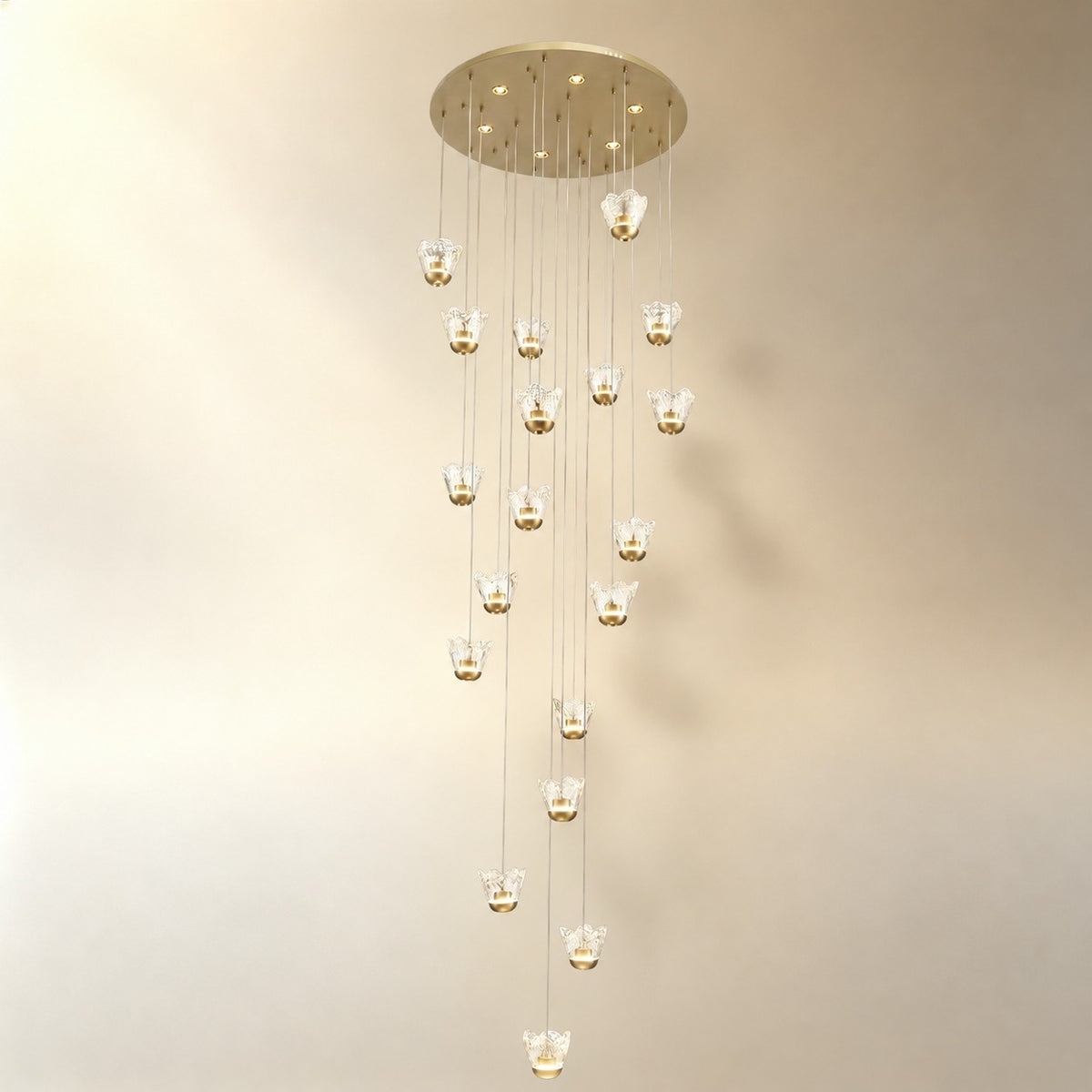 Petalia Modern Cluster Pendant Light 31.5" D