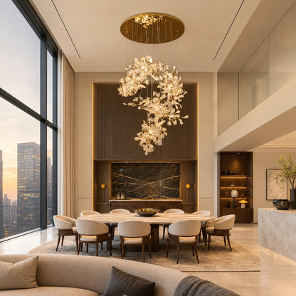 Petalo Ceramic Chandelier