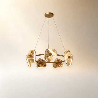 Petra Modern Natrual Stone Pendant Light
