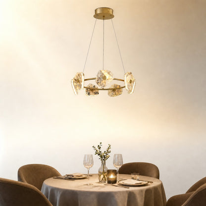 Petra Modern Natrual Stone Pendant Light