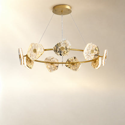 Petra Modern Natrual Stone Pendant Light