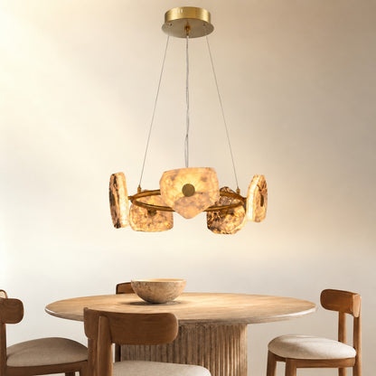 Petra Modern Natrual Stone Pendant Light