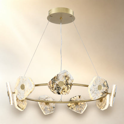 Petra Modern Natrual Stone Pendant Light